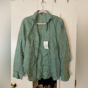 Brand New Italian Linen Shirt